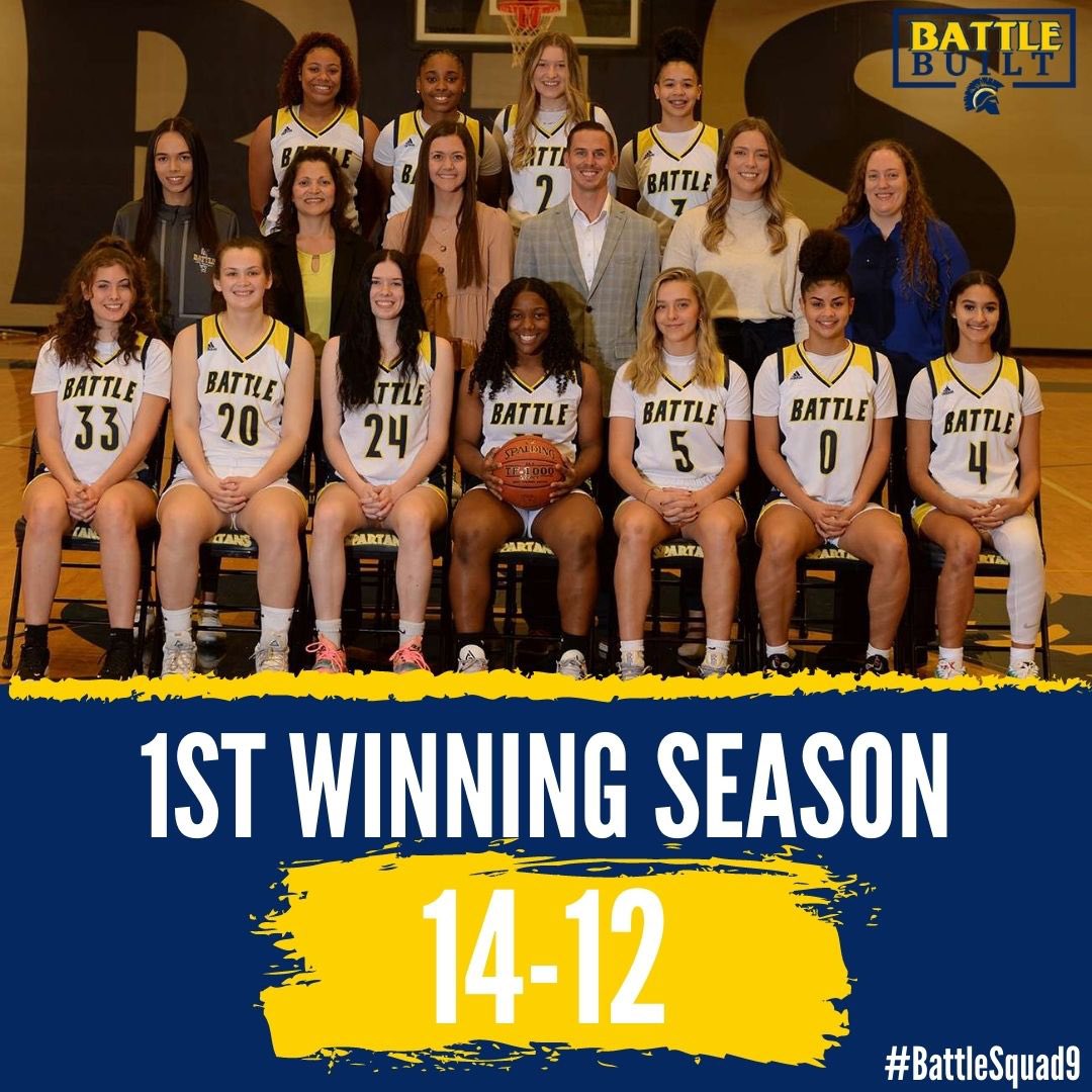 #BattleSquad9 had a season 1sts and set several program records! Starting off with the 1st winning season in program history. #BattleBuilt