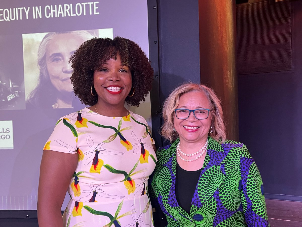 Executive Director Sherri Chisholm joined Mayor Vi Lyles and other panelists Tuesday night at <a href="/WFAE/">WFAE</a>'s “EQUALibrium: A Public Conversation on Race and Equity in Charlotte.” #economicmobility