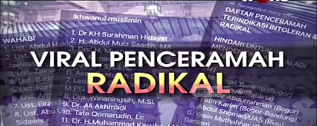 GhifariEko's tweet photo. Takut dengan penceramahnya atau yang disampaikan? 
Kenapa hanya penceramah yang Radikal?
Kenapa yang mau ngrubah jadi eka sila koq gak di cap Radikal? https://t.co/G8qEjGAjgt