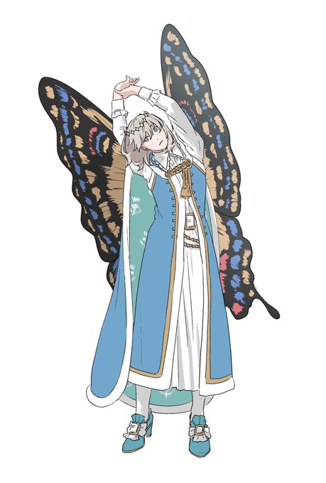 「blue cloak butterfly wings」 illustration images(Latest)