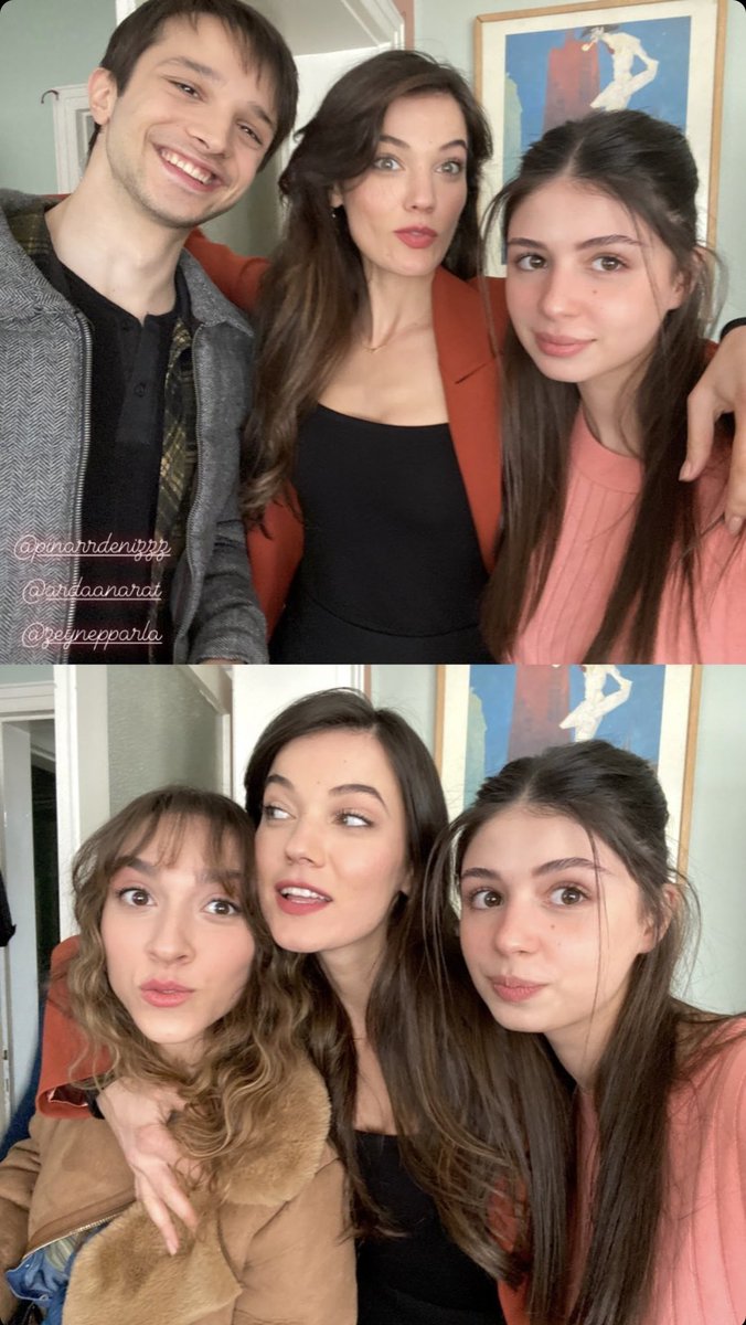 unknown032303's tweet photo. On set photos >>>🤩♥️ 
#pinardeniz #Yargi #IlCey #pinkaan https://t.co/h0ptjnLa6R