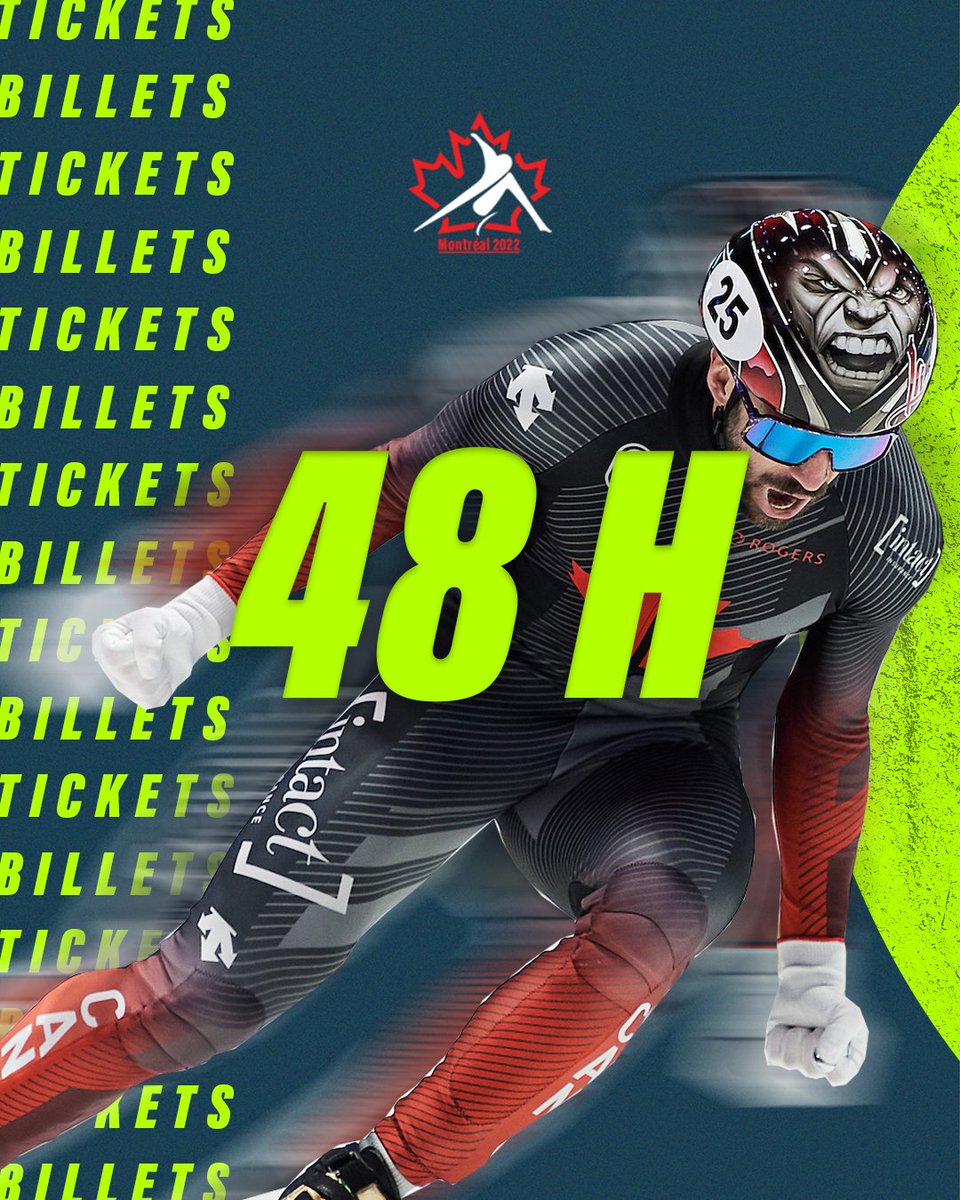 SSC_PVC's tweet photo. Are you readyyyy?? Tickets on sale on Friday! 👀
The best speed skaters in the world, in Montreal, April 8 to 10. Stay tuned!
----
Êtes-vous prêêêts ? Billets en vente dès vendredi ! 👀
Les meilleurs patineurs de vitesse au monde, à Montréal, du 8 au 10 avril. Soyez à l'écoute ! https://t.co/wmffxp4XxF