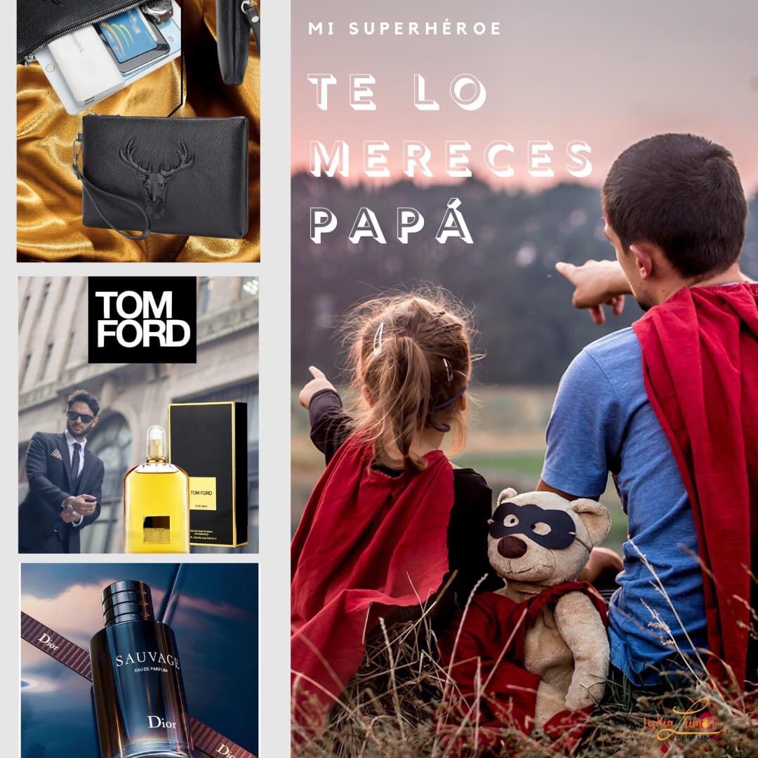PerfumesLydia's tweet photo. Es el momento del año donde PAPÁ 👨‍👧‍👦es el protagonista y se merece el mejor regalo. este #díadelpadre hay que decirle ¡Te lo mereces Papá eres mi superhéroe!🦸🏻‍♂️

👀https://t.co/YrsZLiwvHm

#Díadelpadre  #regalaperfumes #regalosoriginales #regalos #fragancias #perfumes #19marzo https://t.co/UlwvOxfoy2