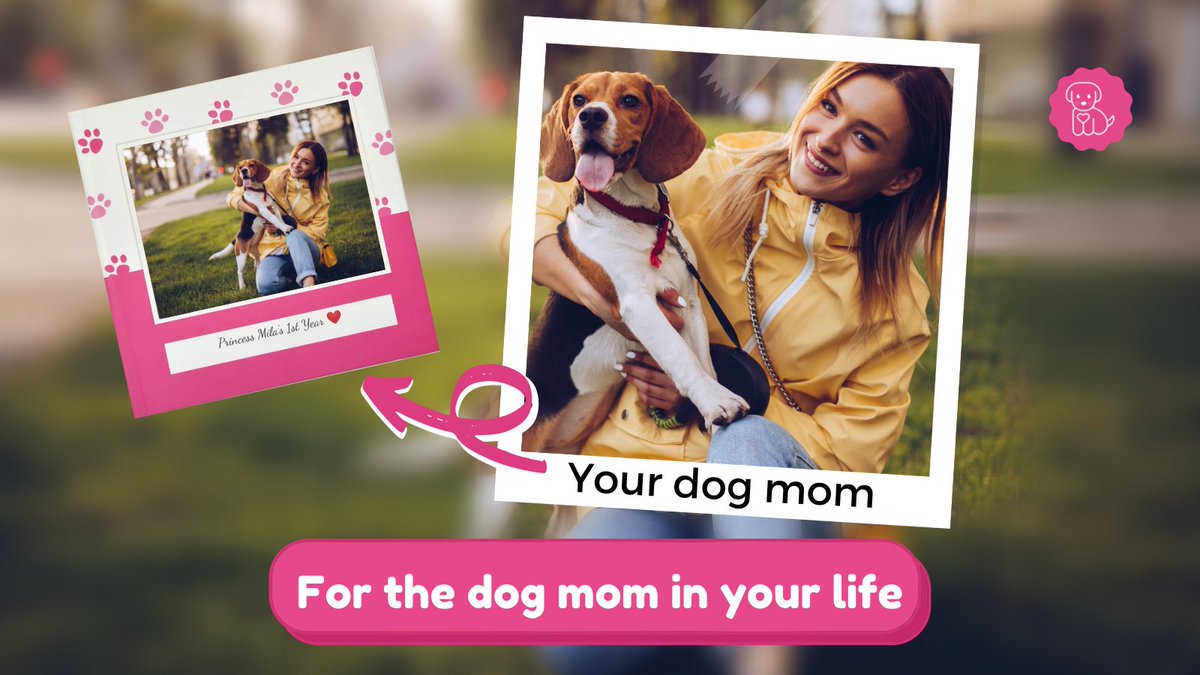 Puppibook_'s tweet photo. Get the dog mom in your life the pawfect gift for Mother’s Day! 👩💖📚
 
Order on the app or buy a gift card online, click on the link below. 👇🎁 
https://t.co/jziLNUkO90

#mothersday #mothersdaygift #mothersdaygiftideas #mothersdayspecial #mothersdaypresent #mothersdaytreats https://t.co/jBuSwDVBPY