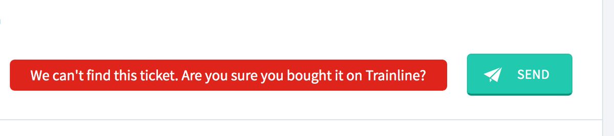 Tom_Travels's tweet photo. @thetrainline Trying to get customer support but there's no conceivable way of contacting you because the form insists on me inputting a ticket number and 1) I don't have a ticket, I'm trying to delete a duplicate account, and 2) there's not even a box to input the ticket number https://t.co/8BMLUeoC4b