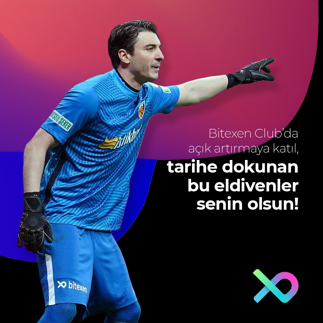 bitexenclub's tweet photo. Bitexen Club'da açık artırmaya katıl, en yüksek teklifi sen ver, @KayserisporFK'nin kalecisi @GonenCenk'in tarihe dokunan eldivenleri senin olsun! Seçim sende, söz hakkı sende taraftar ruhu #BitexenClub'da!
Daha fazlası için şimdi indir ➡️https://t.co/ROMrv24nMh https://t.co/cahUA7YsJ5
