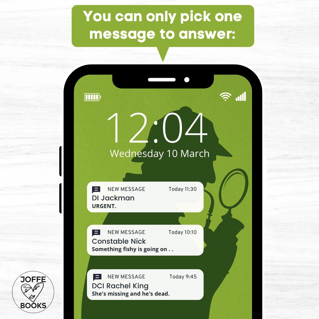 JOFFE BOOKS Publisher on Twitter "You can only answer ONE of these