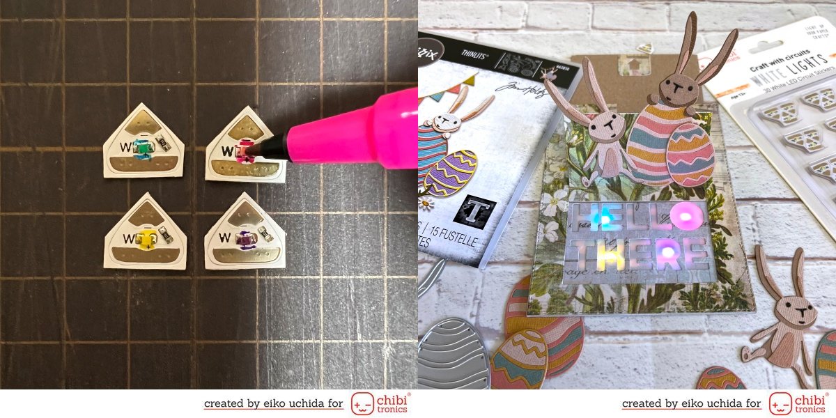 chibitronics's tweet photo. Have you seen our latest monthly newsletter?
This month's tech tip shows you how to get the most out of our white LED #circuitstickers with markers! 

https://t.co/BhMvfnAPPs

#chibitronics #papercircuits https://t.co/XTIcFS5z4C