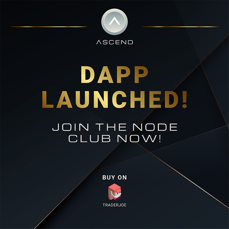 SteveMorganOk's tweet photo. 💎100X GEM ALERT! 💎

@AscendNodeClub just launched today!
The best time to get your nodes is at launch!

You can't miss this!

$ASND #Nodes #NodeLife #metaverse #cryptocurrency #AscendNodeClub #avax #Ascenders #Launchpad #JoinTheNodeClub https://t.co/6GLvxETPcF