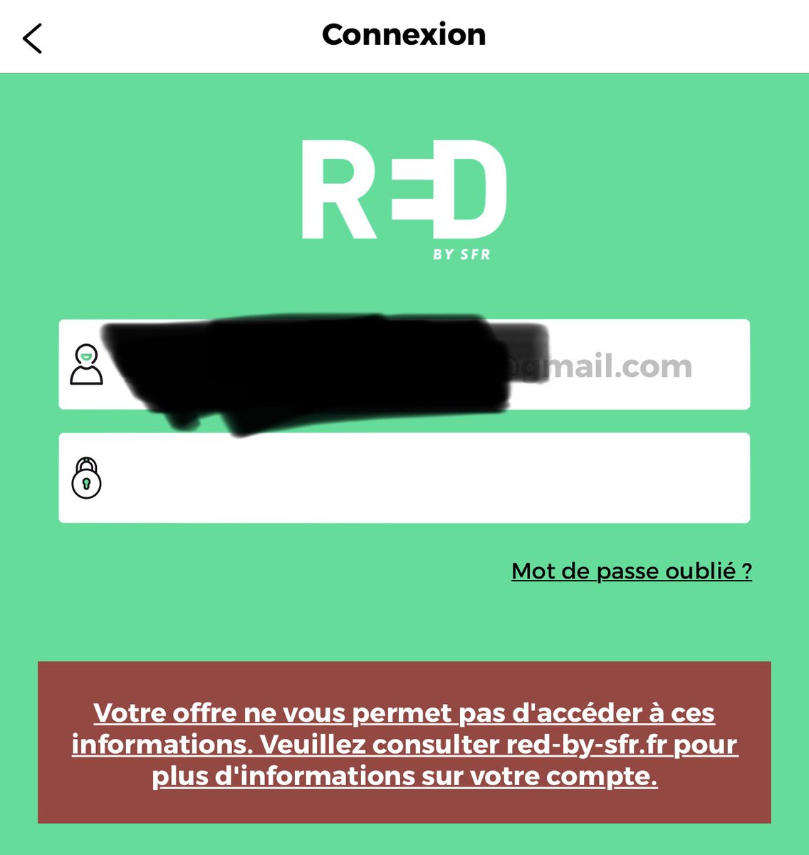 GuillaumeFontas's tweet photo. Merci @REDbySFR on me demande de me connecter pour changer mon adresse et je ne peux pas y aller avec mon offre 👍🏻👍🏻👍🏻

Encore une offre juste intéressante sur le papier https://t.co/rgIUCkxjAI