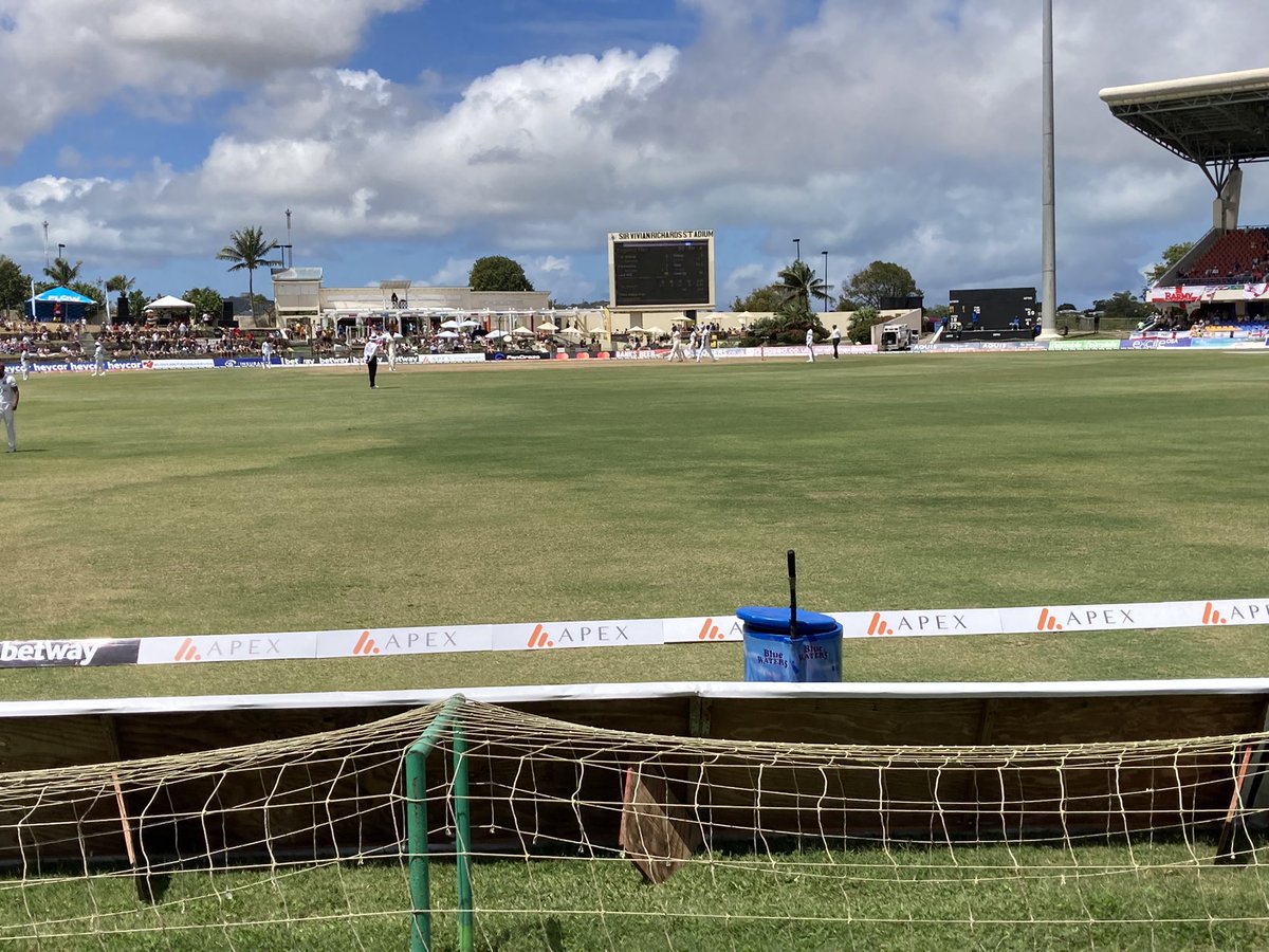 What can I say! Cricket in Antigua and a century from a Yorkshire player! YOOORKKKSHIIIRE!