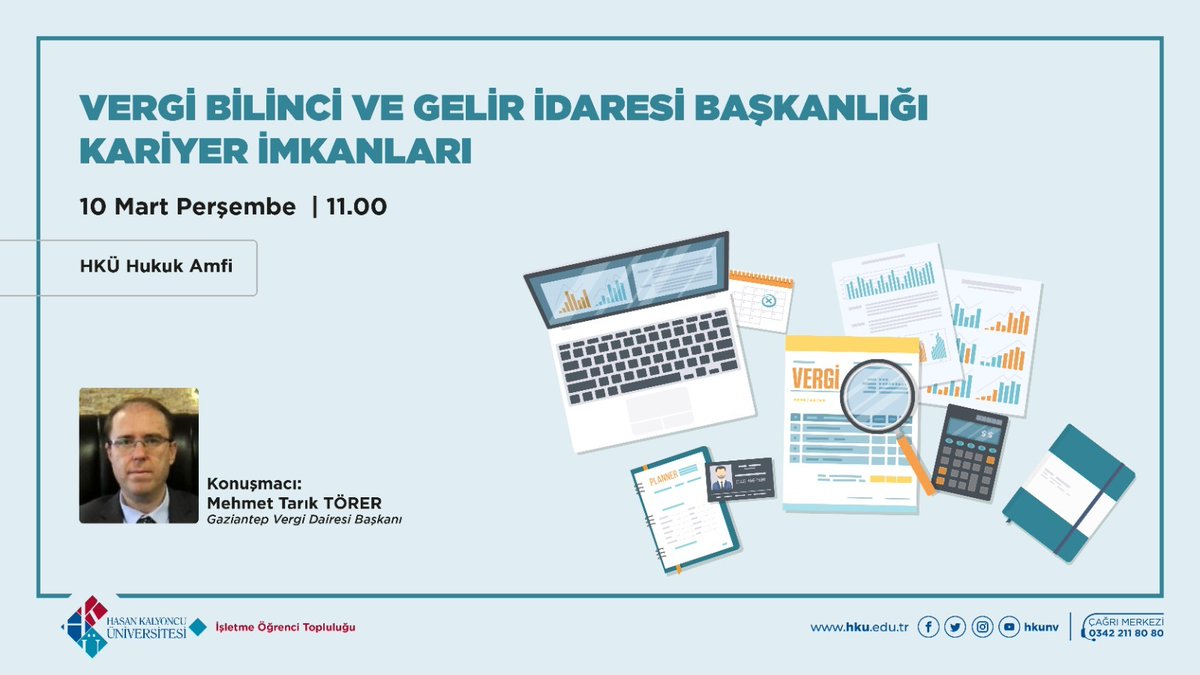 📢Gaziantep Vergi Dairesi Başkanı Sayın Mehmet Tarık TÖRER ve Kurmay Heyeti  ile birlikte gerçekleştireceğimiz programımıza tüm üyelerimiz ve HKÜ öğrencileri davetlidir.🌐

<a href="/TurkayDereli/">Türkay Dereli</a> <a href="/hkusks/">HKU Sağlık Kültür ve Spor Müdürlüğü</a> <a href="/hkuogrencidekan/">HKÜ ÖĞRENCİ DEKANLIĞI</a> <a href="/hkuiisbf/">HKÜ İİSBF</a> <a href="/ProfMazlumCelik/">Mazlum Celik</a> @ProfAslan <a href="/zeynep_ozguner/">Zeynep Özgüner</a>