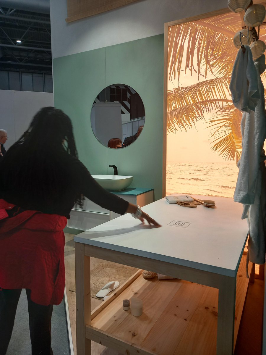 AcquabellaBath's tweet photo. Welcome to #AcquabellaResort
This year we wanted to recreate the pleasant atmosphere of a luxurious Resort at #kbbBirmingham2022. Shower trays, bathtubs, basins, worktops and bathroom furniture and accessories are displayed on a bright and open stand.
#kbbtrends #BestStand https://t.co/fMzpvlesDm