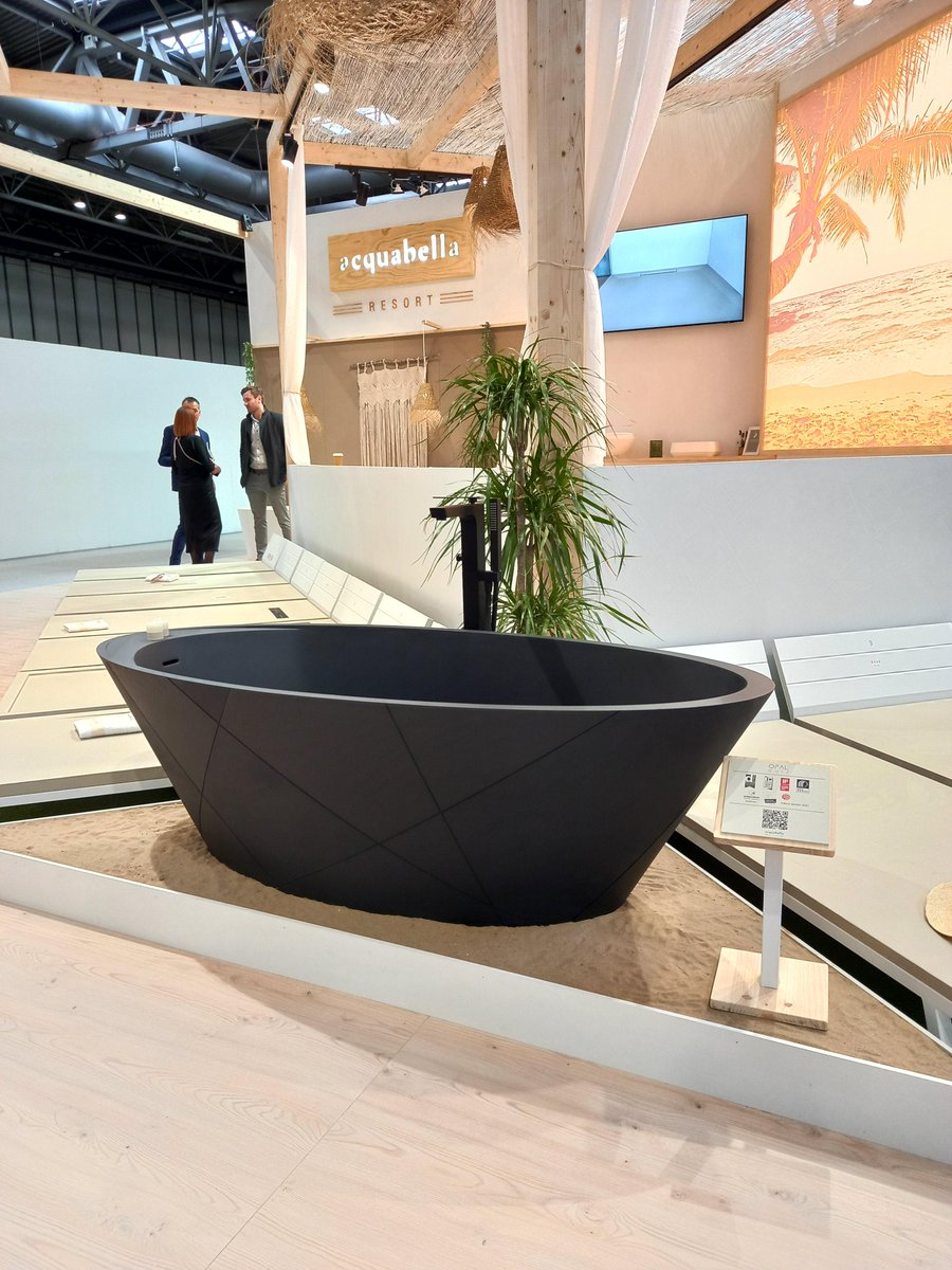 AcquabellaBath's tweet photo. Welcome to #AcquabellaResort
This year we wanted to recreate the pleasant atmosphere of a luxurious Resort at #kbbBirmingham2022. Shower trays, bathtubs, basins, worktops and bathroom furniture and accessories are displayed on a bright and open stand.
#kbbtrends #BestStand https://t.co/fMzpvlesDm