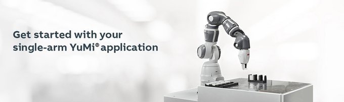 What application would you like to build? ✔️ Part Handling ✔️ Screwdriving ✔️ Vision Inspection applicationbuilder.robotics.abb.com/en/home?answer…