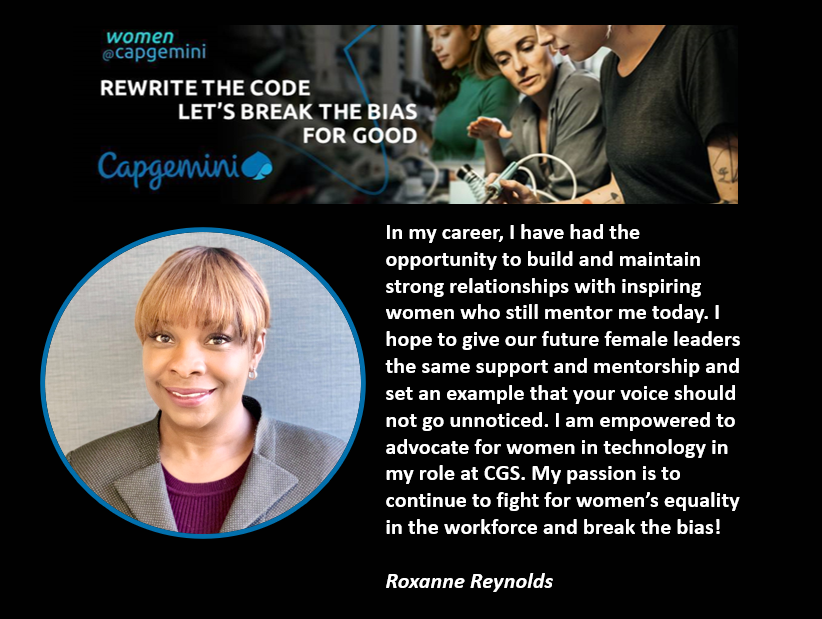 Roxanne Reynolds Capgemini