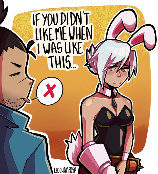 What do you think of the Riven's new skin? 💚🐇 

#LeagueOfLegends #creadoresdelollatam #riven #yasuo 