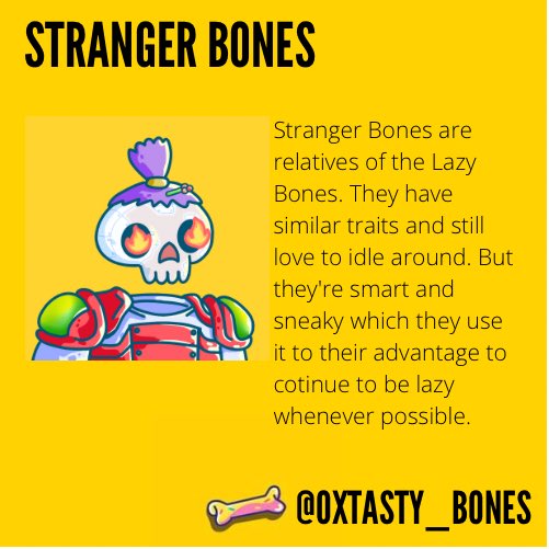 0xTasty_Bones's tweet photo. Hey fam, hereโs the 5 groups that will roam Bonesverse!!
.
#0x #yellowfam #YellowArmy #tastybones #0xtastybones #NFTcollections #NFTcollectible #yellowbones https://t.co/lu0O6KKVwE