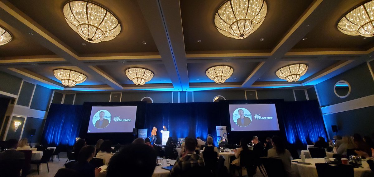 SWOTourism's tweet photo. "The best attraction policy is actually a retention policy" - Eric Termuende.
Thank you for starting off day two of the #SOConf22 with an excellent keynote on workforce retention! https://t.co/maJylSCqce