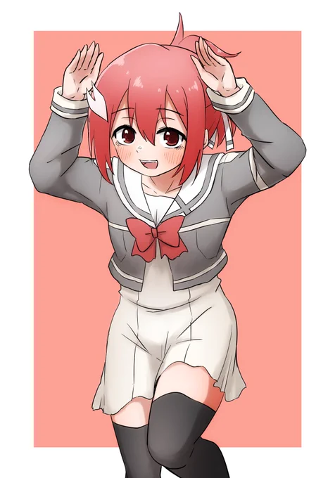 「ぴょんぴょんっ」
#yuyuyu 