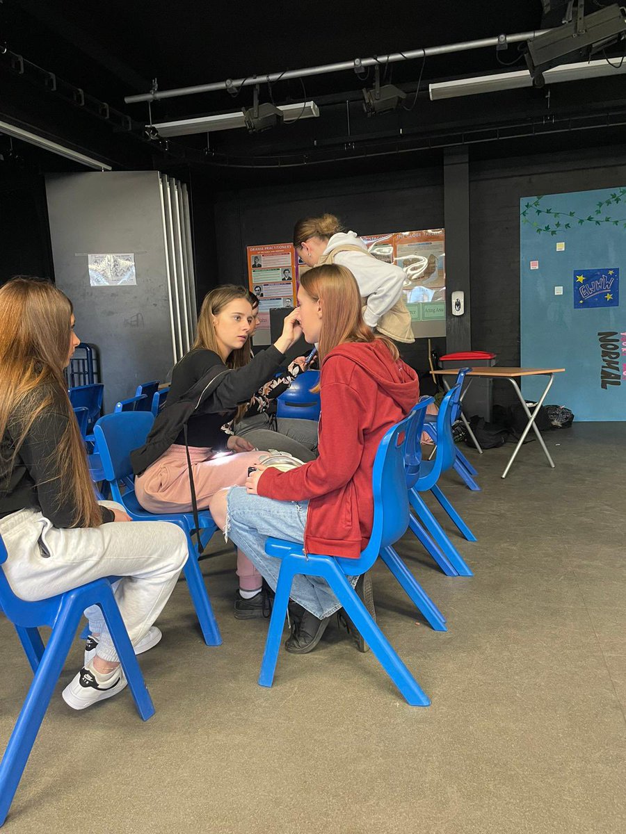 LHS_dramadept's tweet photo. Well done to our year 10 drama pupils, who completed their practical work today! We are so proud of you all! https://t.co/f8pNFxBIuh