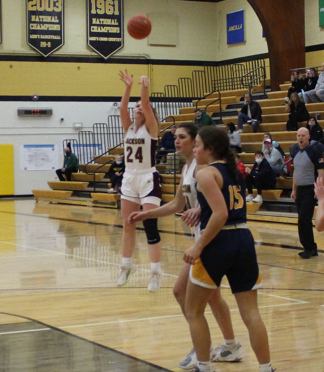 jcwomenshoops's tweet photo. Congratulations to Madison Montgomery for being named 3rd Team All Conference! ✈️🏀
#jacksoncollege #jacksoncollegejets #wefly https://t.co/GLRoFWhMCm