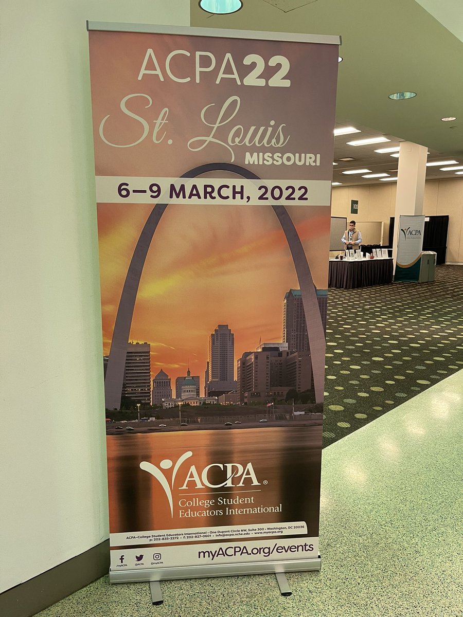 therealadtate's tweet photo. STL it’s been real ✌🏾 So good connecting with some old and familiar faces plus being back in person. Thank you @ACPA #ACPA22 #sagrad #sapro #highered #blksap #blkgrad #docstudent https://t.co/63EVV1M6sn