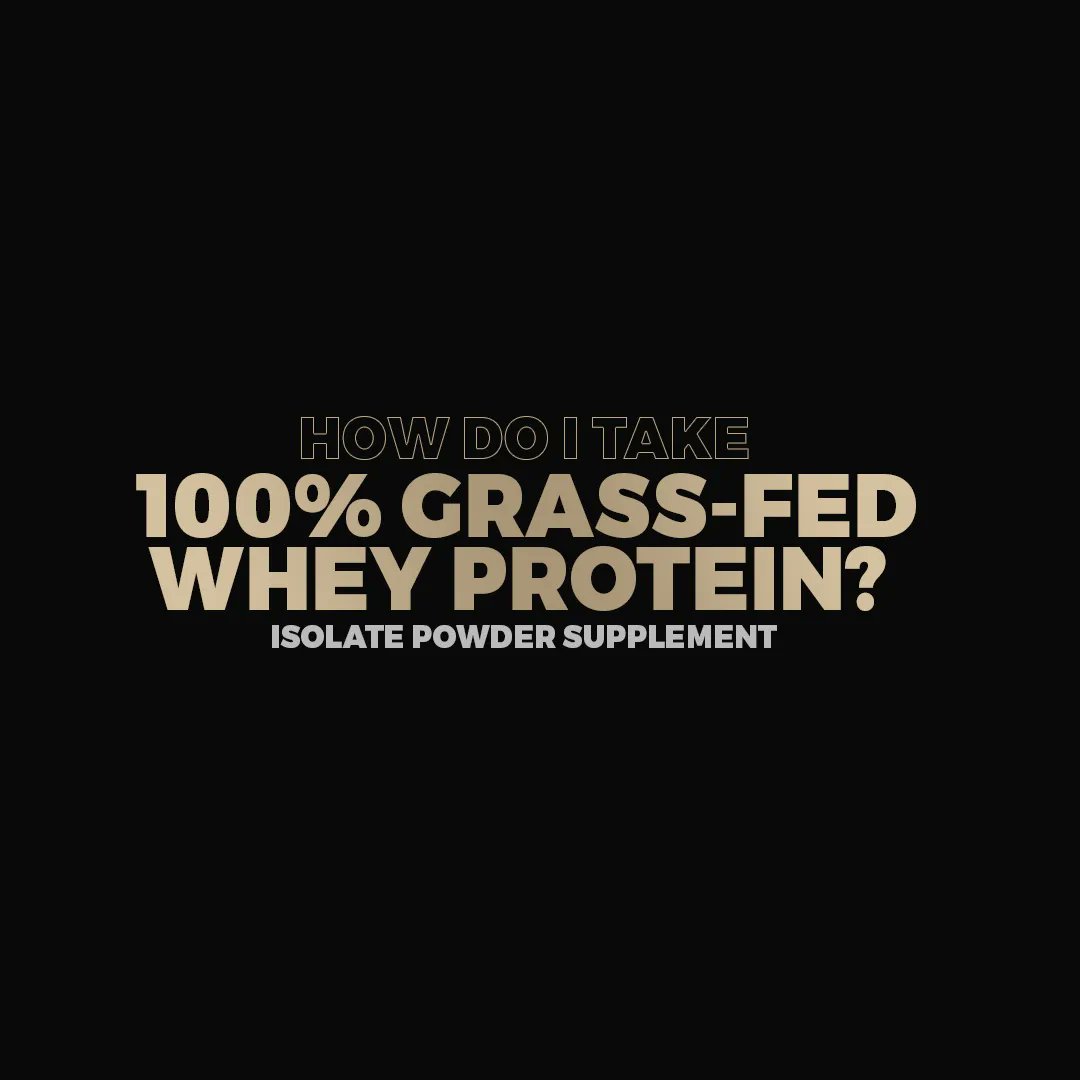 RariNutrition's tweet photo. Do you want to start taking 100% Grass-Fed whey protein isolate powder supplement, but aren't sure how to do it? Here's how!

Mix 1 scoop with 12 - 20 fl oz. of water in a shaker bottle.
Take 1-3 servings per day, or based on your daily protein requirements.

#supplementsthatwork https://t.co/ZIlvPngbd4