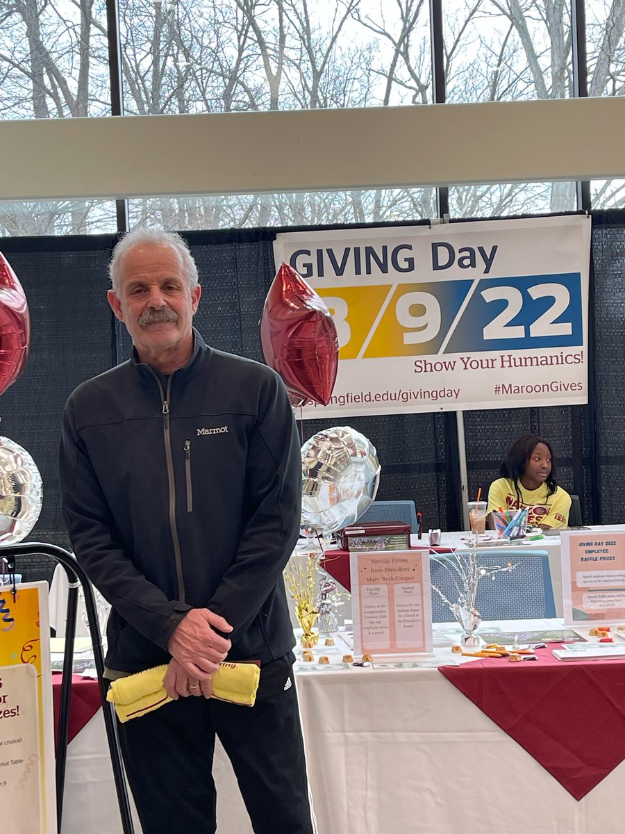 So far... 467 donors.  $77,786!  That is why Springfield College alumni are the best! We've got lots of time left on Giving Day for YOU to join in on the fun and help us secure some incredible challenge gifts.  springfield.edu/givingday ; (800) 622-6072  #MaroonGives 🔻