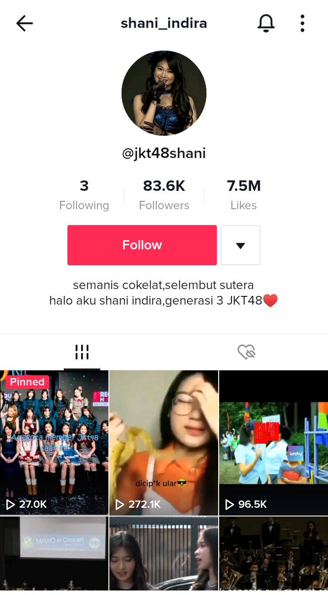 ylleveznhk's tweet photo. hiii moots/non moots kpopers/fjkt48
aku mau minta bantuan kalian untuk report akun dibawah ini, karna dia pretending menjadi @N_ShaniJKT48 dan suka hate komen. bantu like/rt tweet ini! https://t.co/ivlleazlCs
