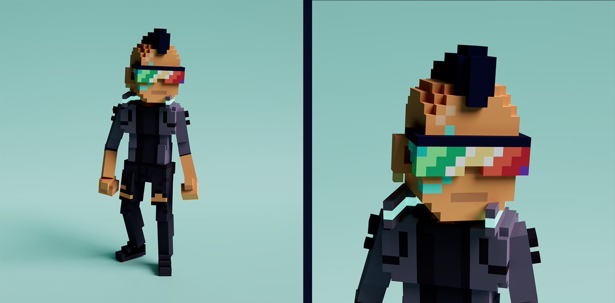WE4LTHY's tweet photo. 🚨🚨GIVEAWAY🚨🚨
In honor of the @DystoPunk VX release, I will be giving away VX Dystos to 2 lucky winners. Mint is live for .077ETH! Follow the steps below to be entered ⬇️
1) Follow @DystoPunks 
2) Like &amp; Retweet
3) Tag 3 friends who need a chatacter for Sandbox!
CLOSES IN 24H! https://t.co/v2IFBXK5HY