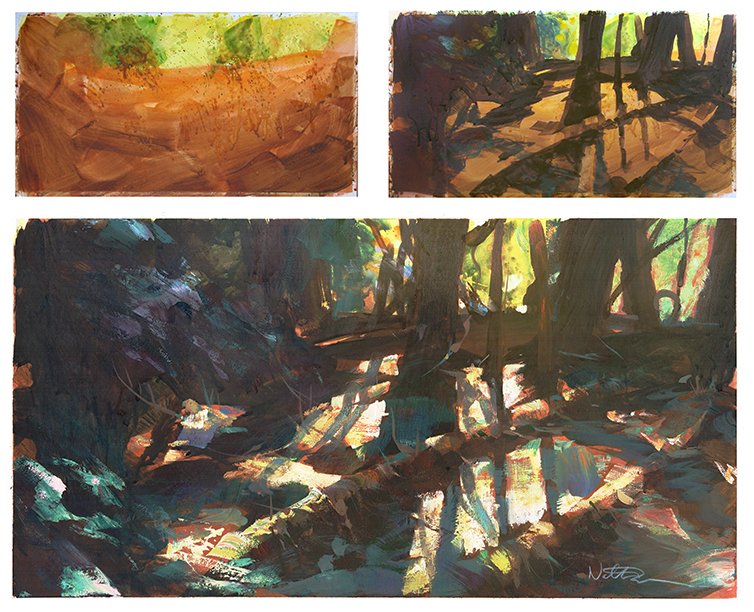 NathanFowkesArt's tweet photo. Watercolor demo for you (including white opaque gouache). If you're interested in more https://t.co/kUEuka0mwo https://t.co/ovh6pXpcmo