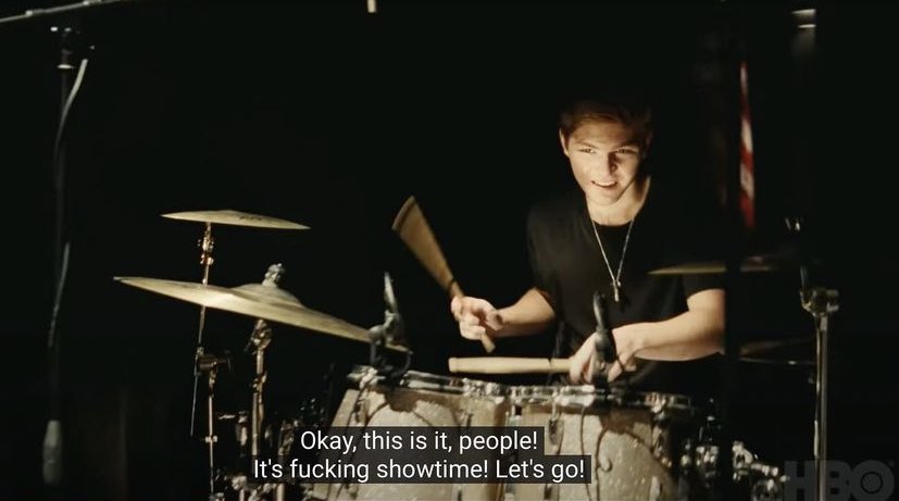 BTS of Euphoria HBO tweet media