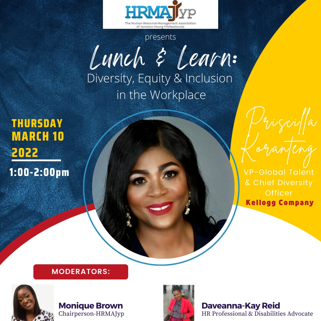 hrmajyp's tweet photo. Join us this Thursday for "Lunch and Learn". It promises to be an engaging discussion. 

Click the link the link below to register! 

https://t.co/nkWj5DeIOi

#hrmajyp #lunchandlearn #diversity https://t.co/3jWwA0usNG