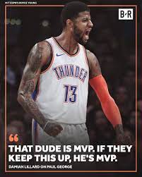 27Special__'s tweet photo. Paul George 2018-2019

-MVP Finalist
-DPOY Finalist 
-All-NBA First Team
-All-Defensive First Team
-All-Star Starter
-1st in Steals (2.2)
-2nd in PPG (28.0)
-5th All-Time 3’s in a Season (292)

One of the most underrated seasons in NBA History. MVPG was a movie🍿 https://t.co/mBlRG1PWb1