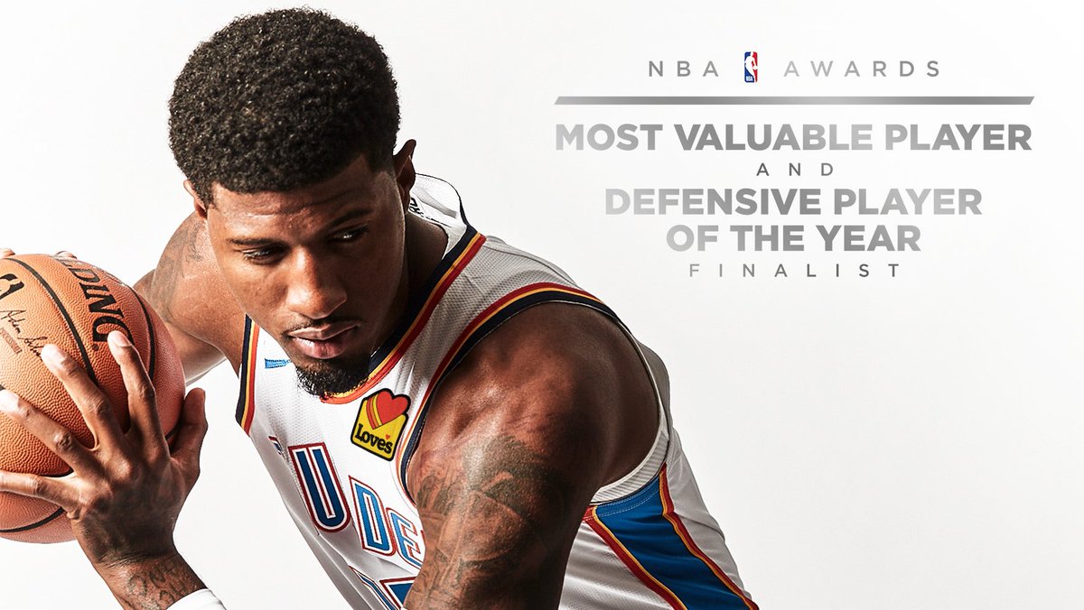 27Special__'s tweet photo. Paul George 2018-2019

-MVP Finalist
-DPOY Finalist 
-All-NBA First Team
-All-Defensive First Team
-All-Star Starter
-1st in Steals (2.2)
-2nd in PPG (28.0)
-5th All-Time 3’s in a Season (292)

One of the most underrated seasons in NBA History. MVPG was a movie🍿 https://t.co/mBlRG1PWb1