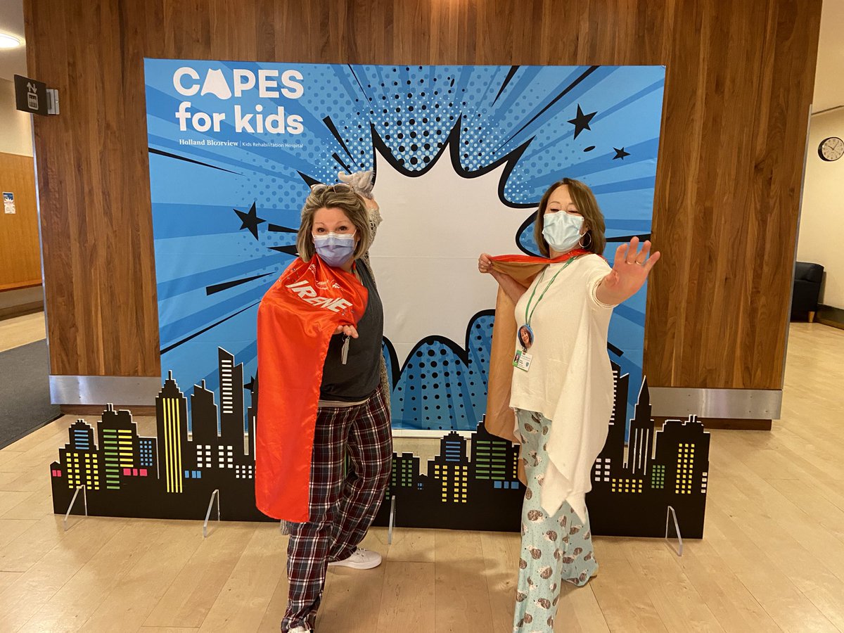 #capesforkids heros on #pajamaday! What could be better? @DianeSa71890713 <a href="/HBKidsHospital/">Holland Bloorview</a> @HiSandraHawken <a href="/Hanigsberg/">Julia Hanigsberg</a>