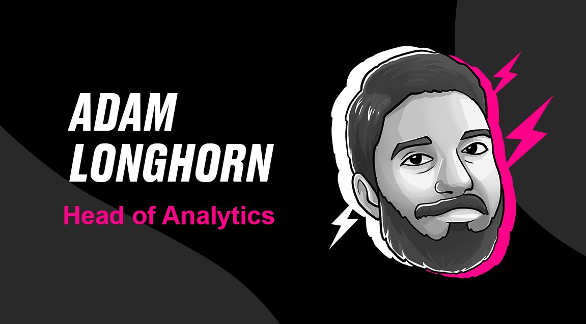 THNDRGAMES's tweet photo. 1/ Team Announcement📢

Today we’re excited to welcome @AdamLonghorn to Team THNDR.

Adam joins us as Head of Analytics and will oversee data analytics, UA, growth, and company-wide NGU strategy.📊

Welcome, Adam! https://t.co/mO92tBwh6E