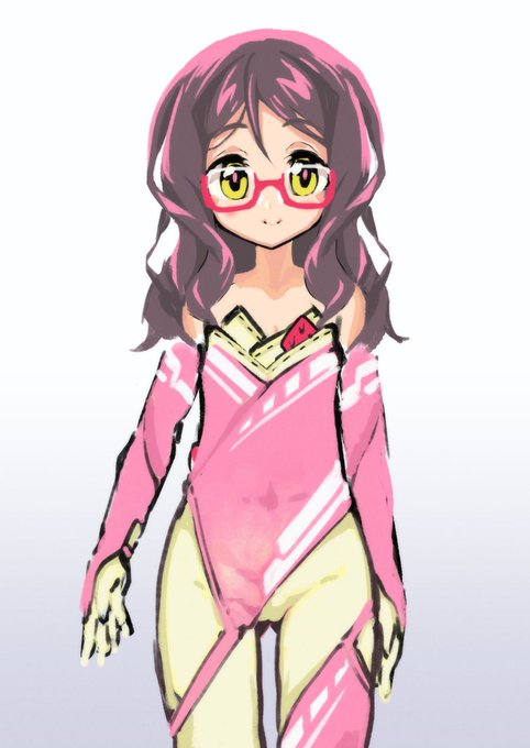 今夜描いたオリアクスーツ案
クレープモチーフ 