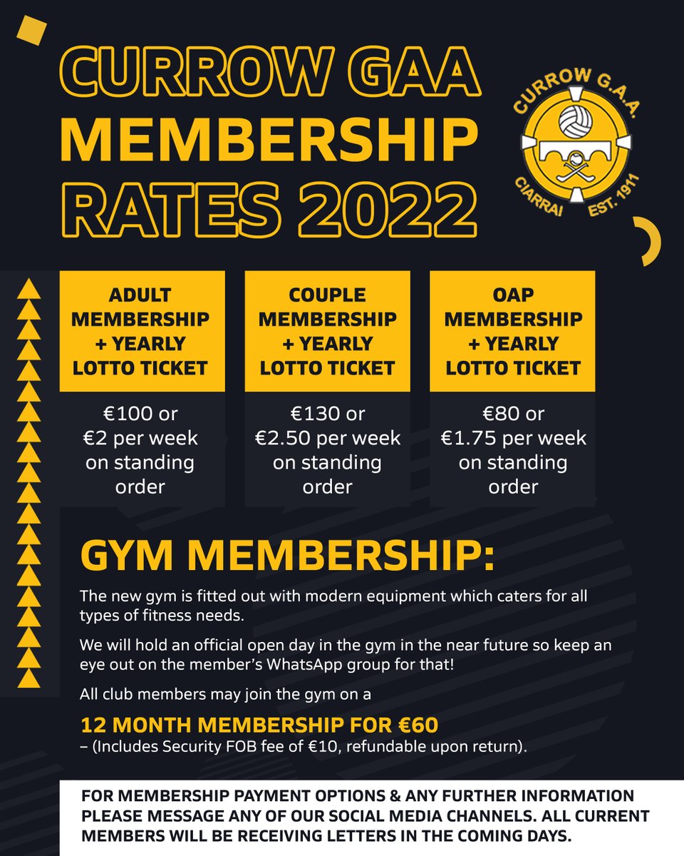 CurrowGAAClub's tweet photo. Why join Currow GAA club?
#currow #currowgaa #kerrygaa #community #gaa22 https://t.co/CHOhU4KXnk