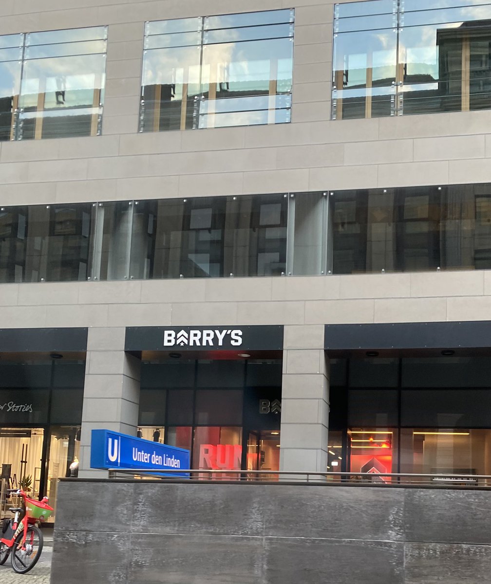 Barrys opening in Berlin must be the first natural sign <a href="/foundersfund/">Founders Fund</a> is opening an office here