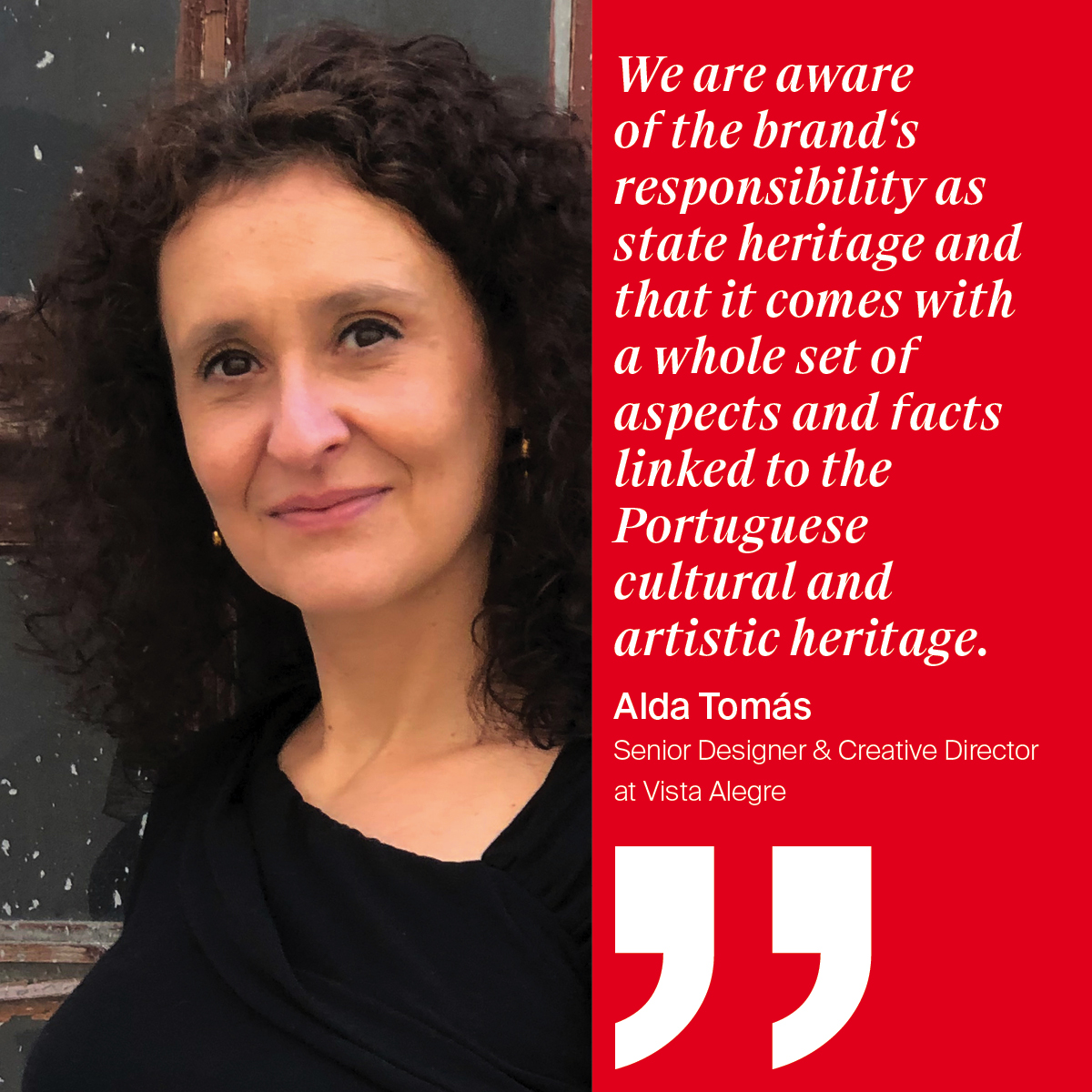 iF spoke with Alda Tomás from Vista Alegre on the responsibility of the brand for creating artistic and tailor made products and its ability almost to innovate and compete in new fields of the Portuguese and international market.
➡️bit.ly/3sWqjvI