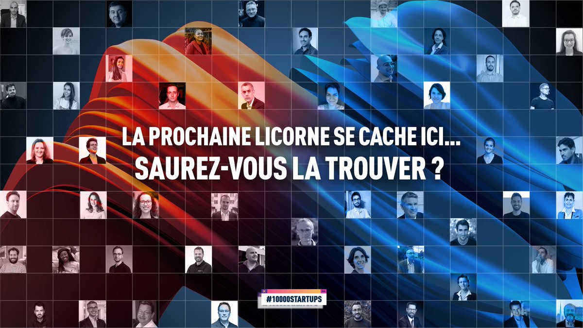 Chaque année, le concours #10000STARTUPS part à la recherche des 10 #startups les plus prometteuses de l'année !🚀
Comme @Exotec, <a href="/doctolib/">Doctolib</a>, <a href="/ManoMano_FR/">ManoMano_FR</a> anciens lauréats devenus licornes, qui sera la prochaine🦄 ?
👉Votez ici pour votre startup préférée : 10kstartups-pour-changer-le-monde.fr