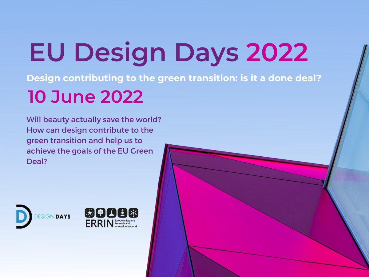 HelsinkiEU's tweet photo. 🌇Löytyykö juuri sinun alueeltasi innovaatio tai hanke, joka on yhtä aikaa kaunis, kestävä ja osallistava? Esittele se kesäkuussa Brysselissä!
📐#EUDesignDays kokoaa yhteen keskeiset sidosryhmät 10.6. osana #NEB-festivaalia
👉Jätä ehdotuksesi 14.3. https://t.co/6tSLWtMfK7 https://t.co/md6mWGlJLt