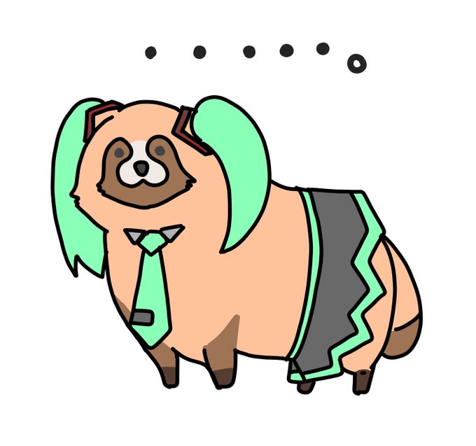 たぬきのtwitterイラスト検索結果