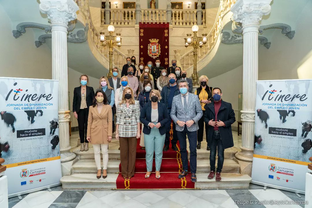 JuventudCT's tweet photo. Abierta #inscripción para participar en la 4️⃣ Edición de #Itinere. Talleres, cursos de formación y encuentros con empresas te están esperando

📇 30 de marzo
📌 @El_Batel 
📝https://t.co/K8j9JtiXRP

Sal del bucle 🌀 y muévete hacia el empleo‼️

#JuventudCartagena @adlecartagenaes https://t.co/wKwDJawmWG