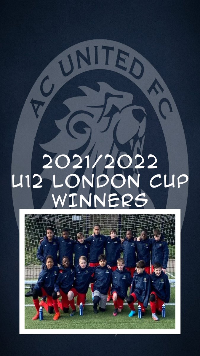 acutdfc's tweet photo. Best U12s in London https://t.co/rBiZUP2QfA