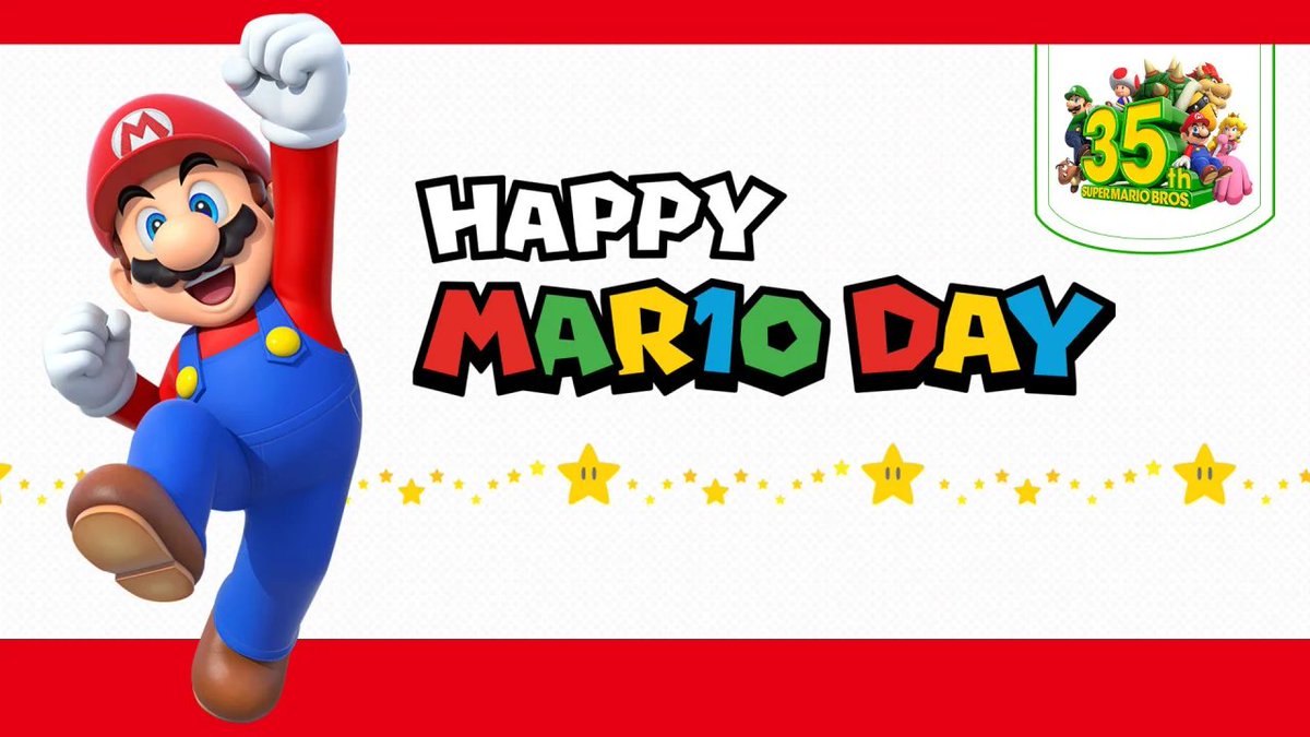 thenerdtheword's tweet photo. Today in Nerd History, since 2016 March 10th (or Mar10) has Celebrated everyone's favorite koopa stomping, Cat outfit wearing, Princess saving Plumber!
Happy Mario Day everyone! https://t.co/0uLwnJjYLy