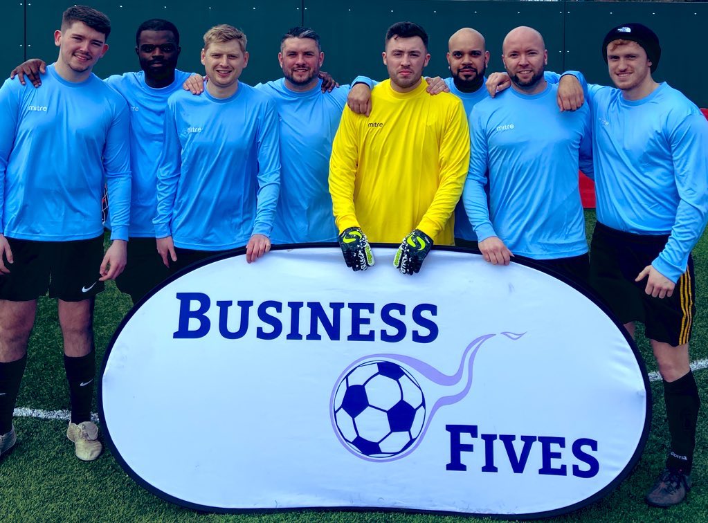 BusinessFives's tweet photo. Welcome @HelloOrlo to our #biz5s #Birmingham event! 

Good luck to the team who are playing in support of @Shelter ⚽️

#footballforgood #networking #chatity https://t.co/BwMwy2eYXG