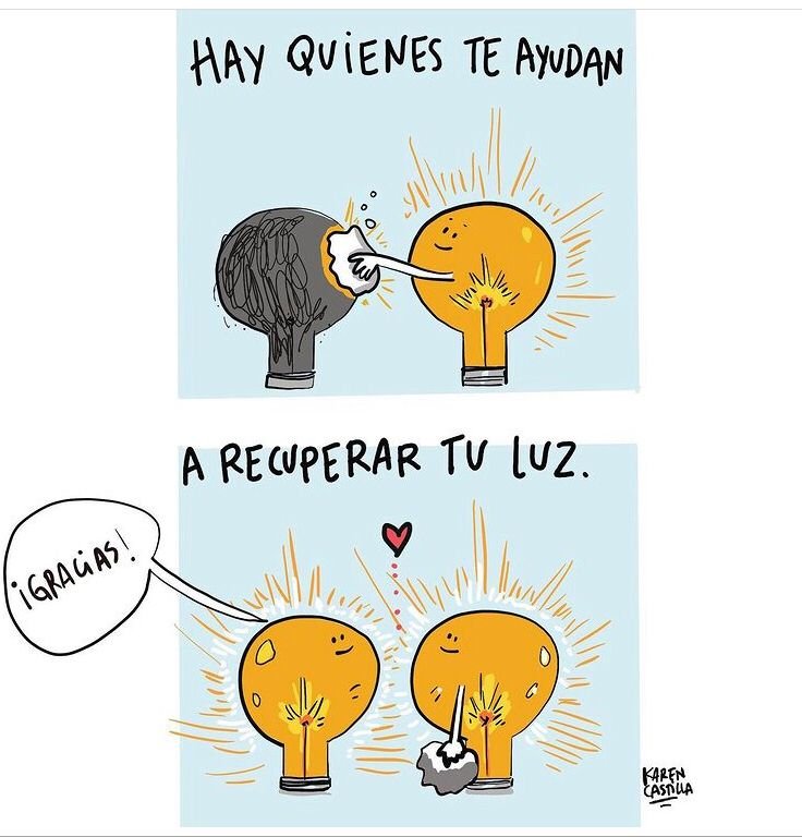 Ten presente que existen personas
que son luz, que te sacan de la 
oscuridad y te ayudan a 
brillar aún más.✨ 

¡Rodéate de ellas! 🥰